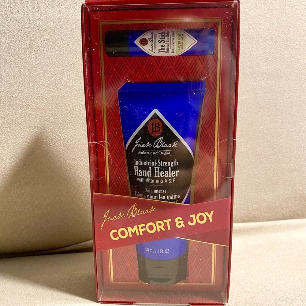 Jack Black Gand Healer and Lip Balm Set